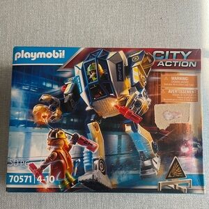 Playmobil City Action Special Operations Police Robot